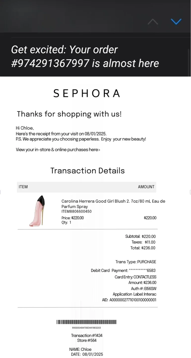 New Carolina Herrera Good Girl Blush 80ml image indicator(3)