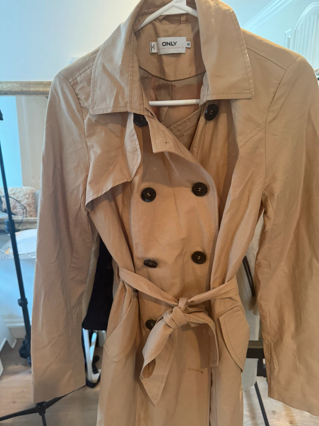 Only Beige Trench Coat - Size XS - photo 4
