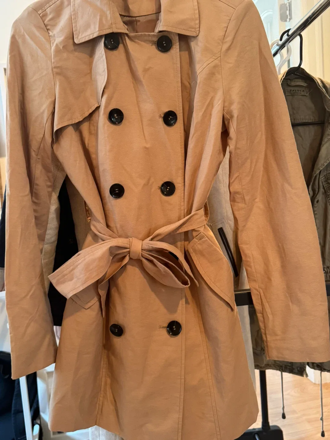 Only Beige Trench Coat - Size XS thumbnail