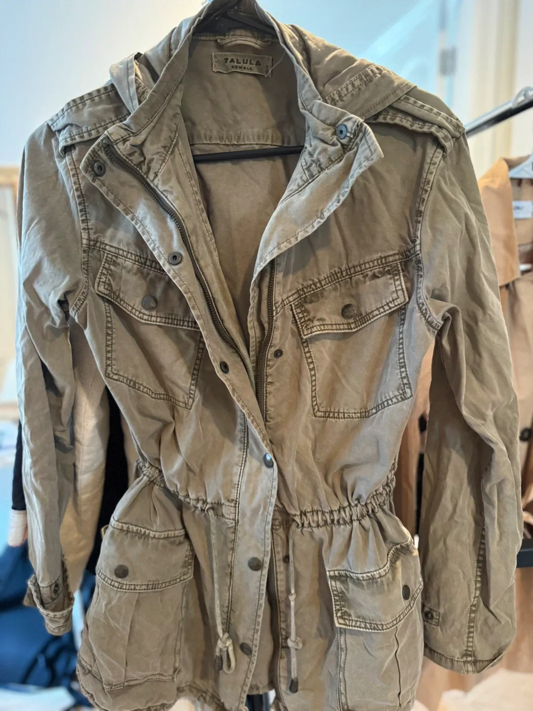 Talula XS Olive Green Jacket thumbnail