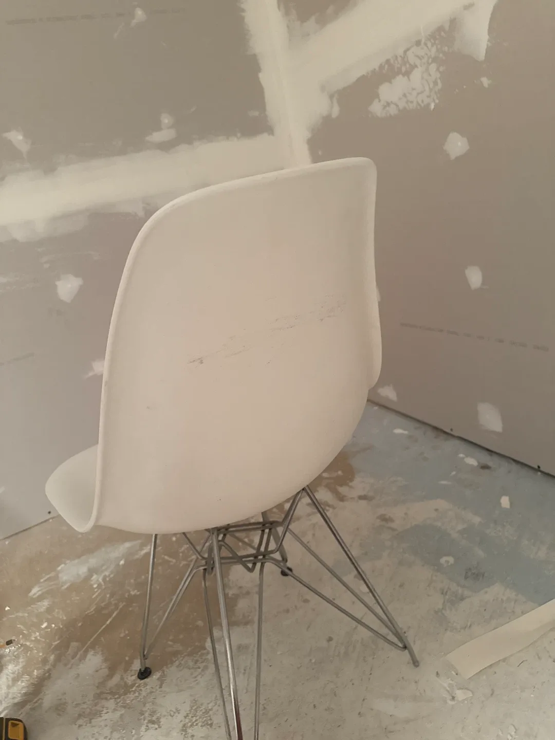 White Modern Style Dining Chair image indicator(3)