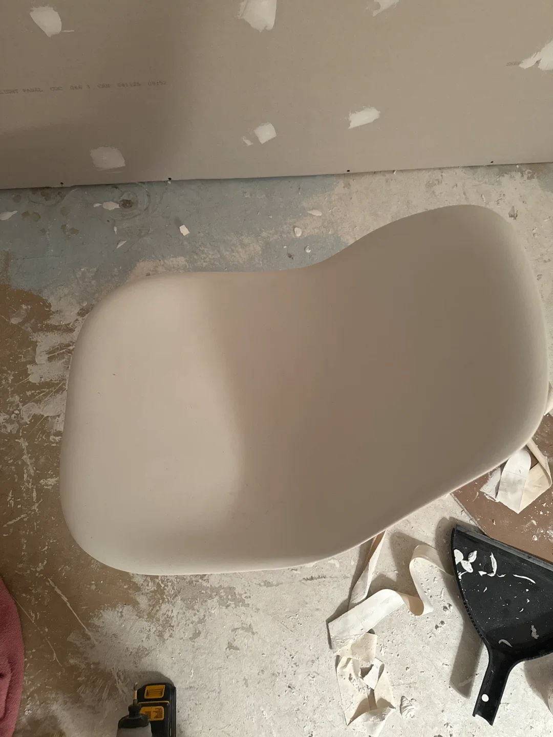 White Modern Style Dining Chair image indicator(2)