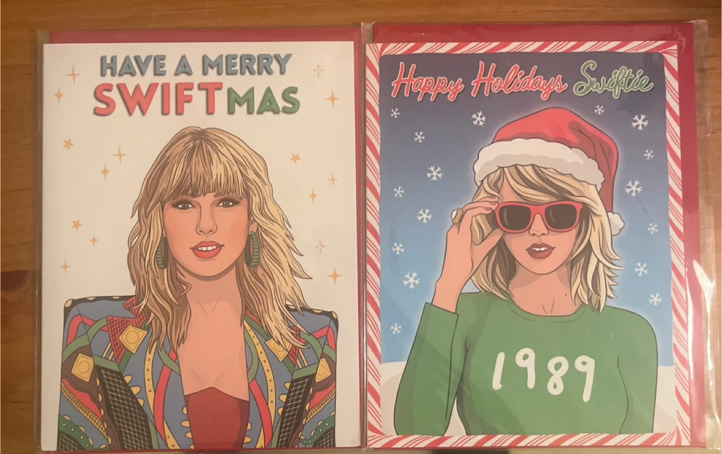 Taylor Swift Holiday Cards - Swiftmas & 1989
