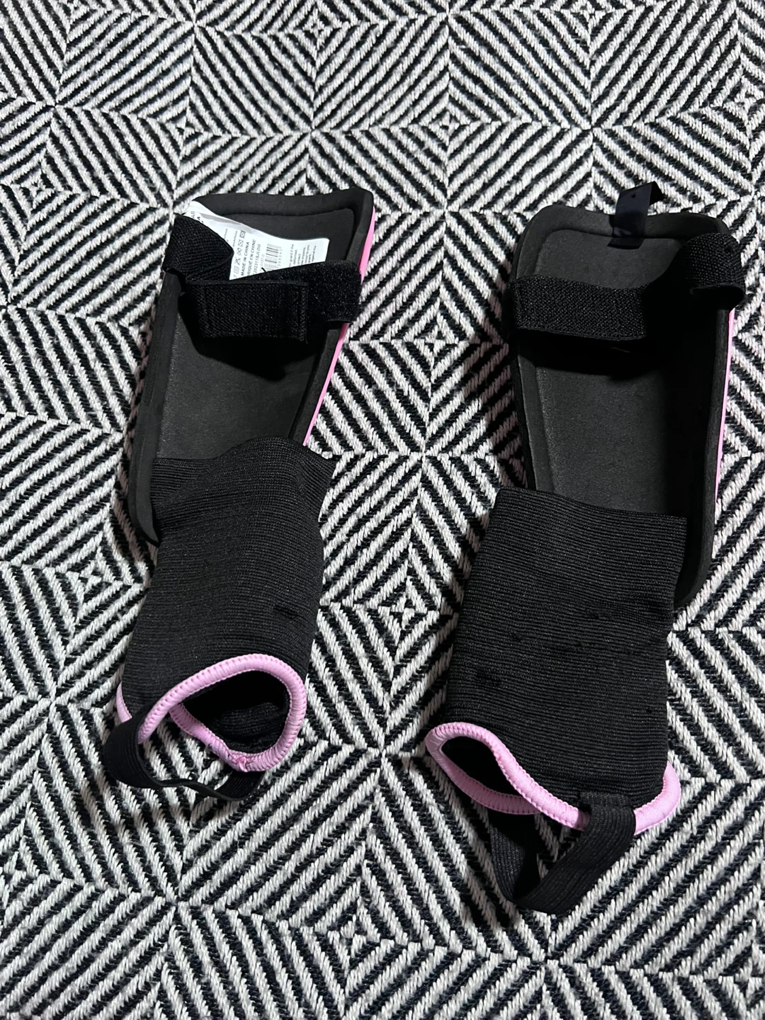 Matrix Pink Soccer Shin Guards