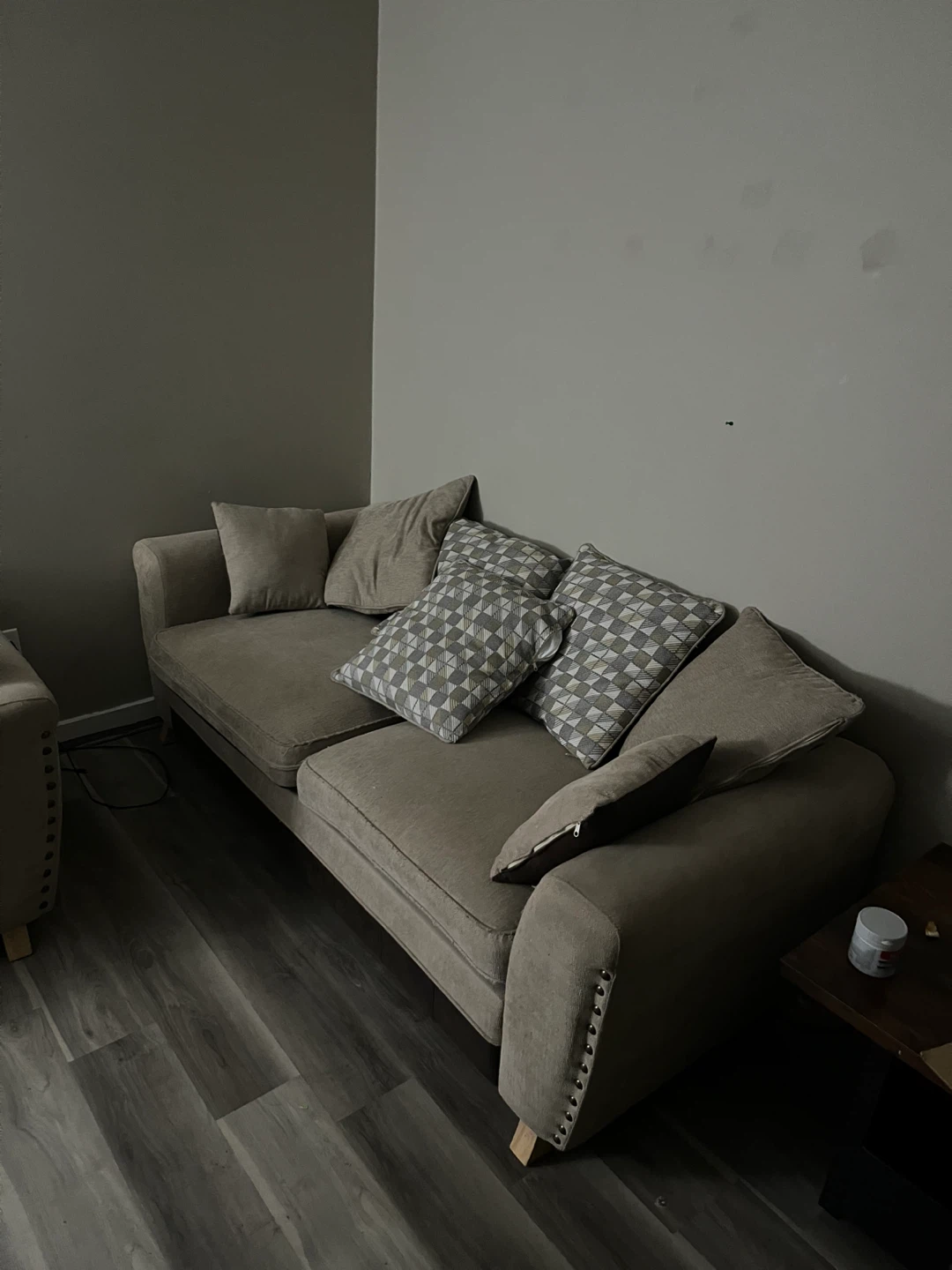 Neutral Sofa and Loveseat Set - photo 3