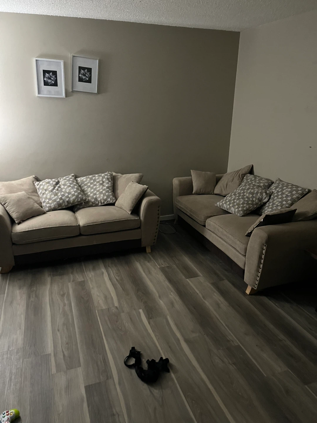 Neutral Sofa and Loveseat Set - photo 5