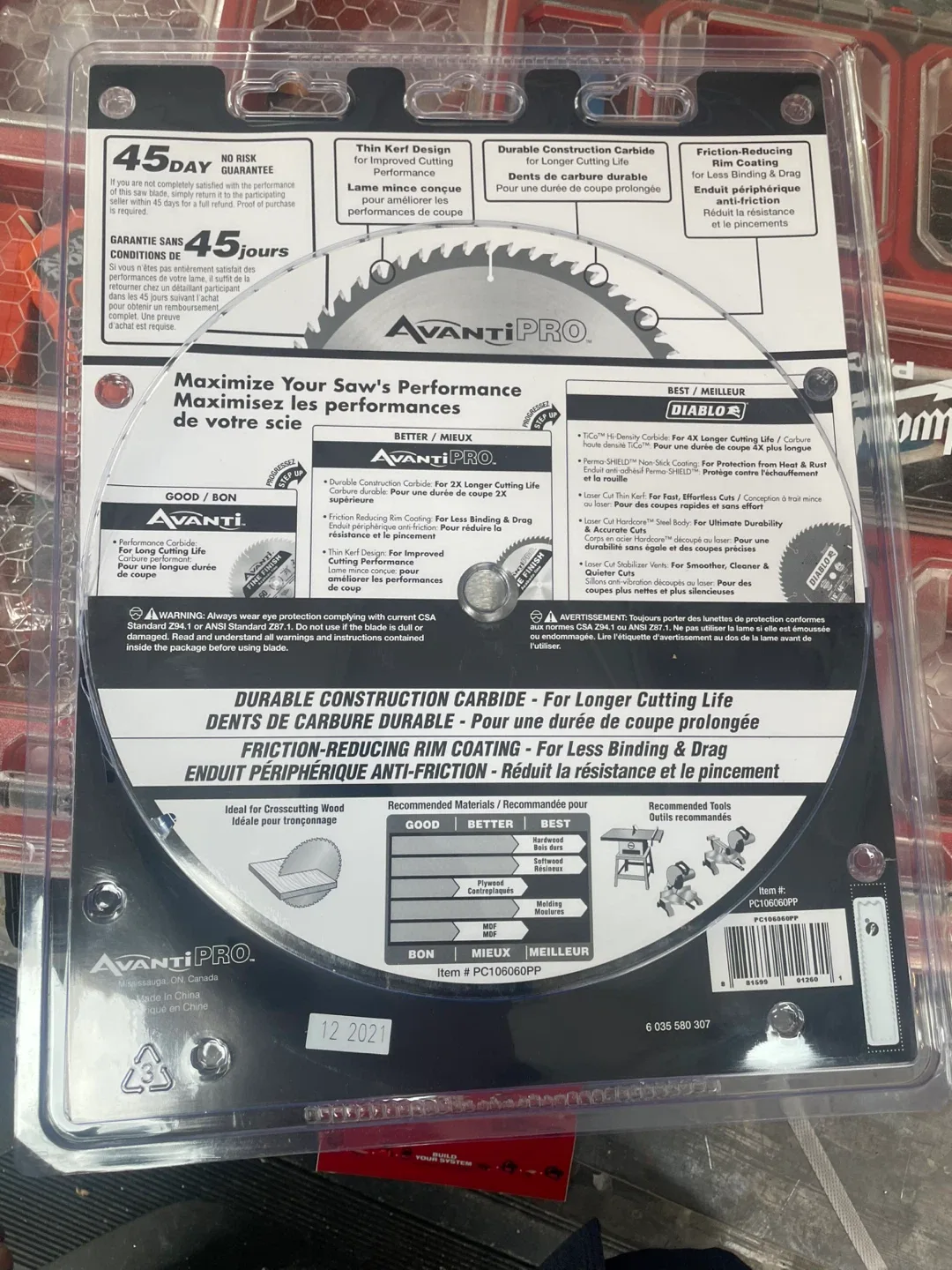 AvantiPro 10-inch Fine Finish Saw Blade - New image indicator(2)