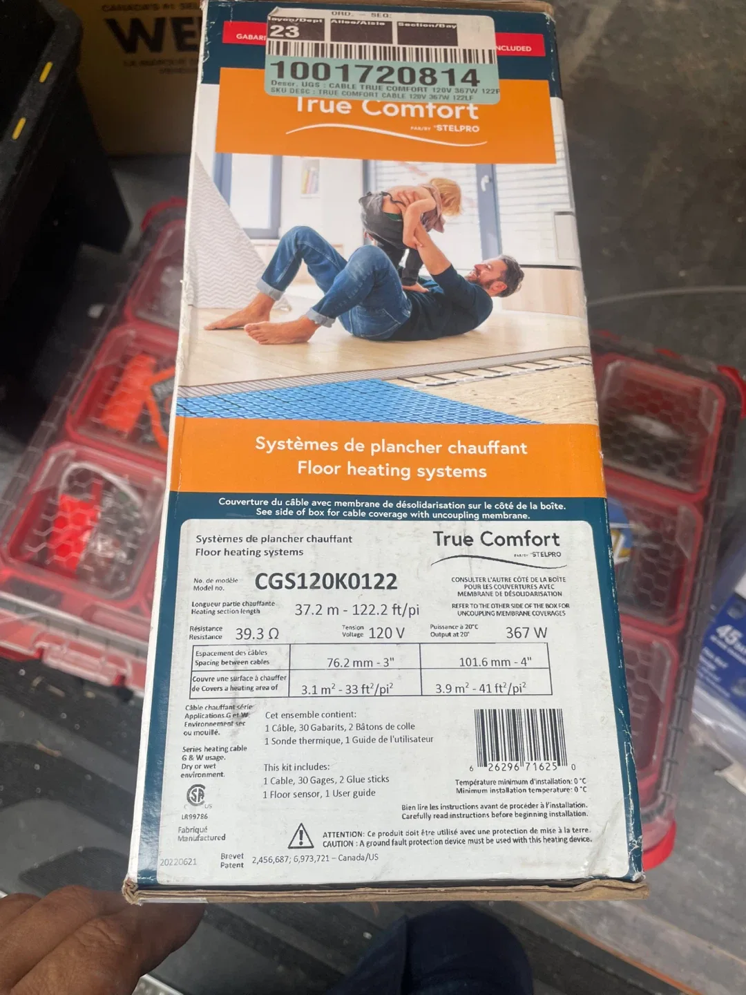 True Comfort Floor Heating System CGS120K0122 image indicator(2)