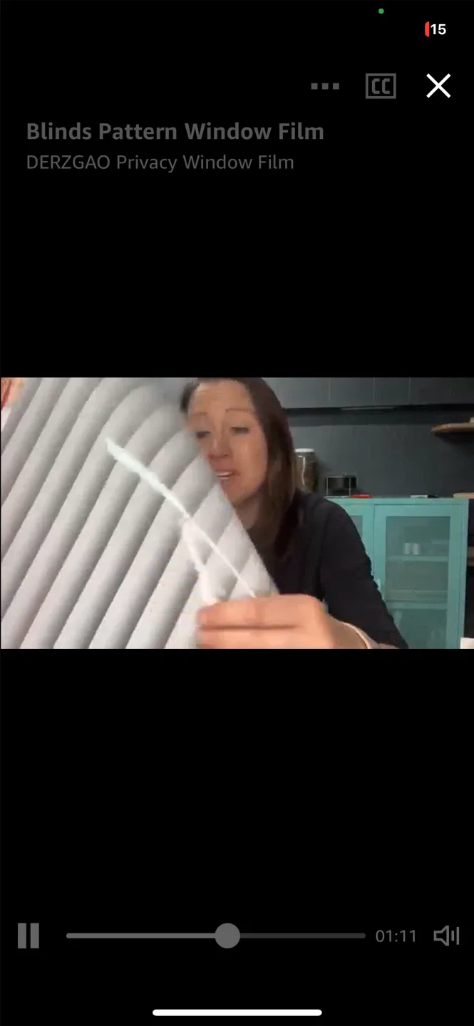 Privacy Window Film - Blinds Pattern image indicator(2)