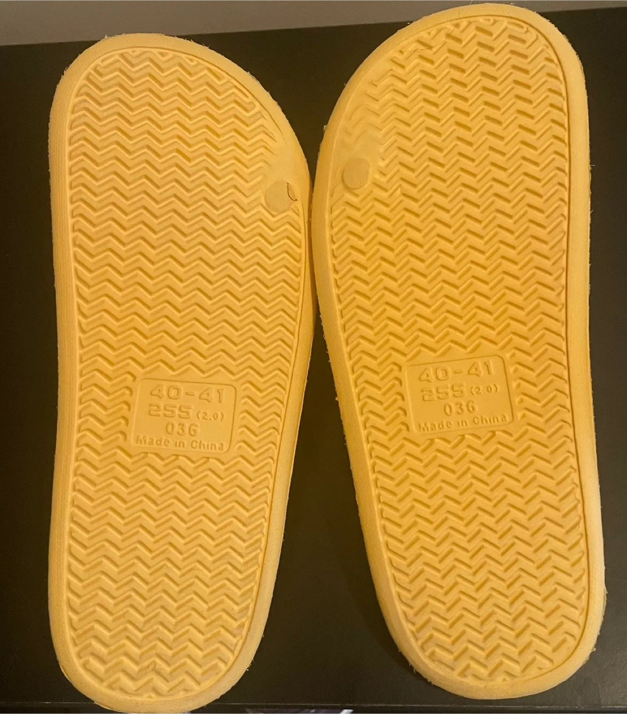 🥕 Yellow Slides - Size 37 1/2. image indicator(2)