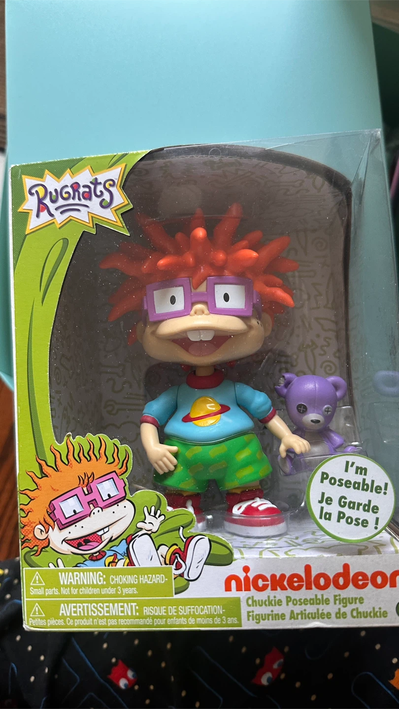 Rugrats Chuckie Poseable Figure - New in Box!