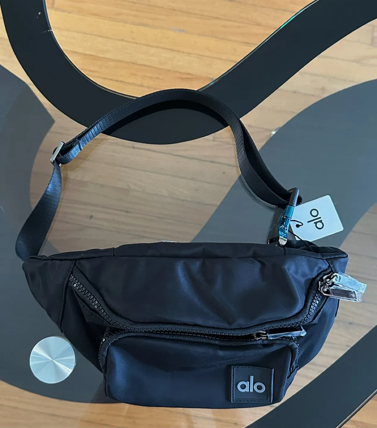 ALO Yoga Explorer Fanny Pack - Black thumbnail