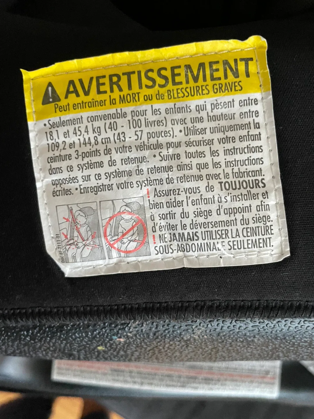 Harmony Dash Booster Seat - Black 🥕 image indicator(4)