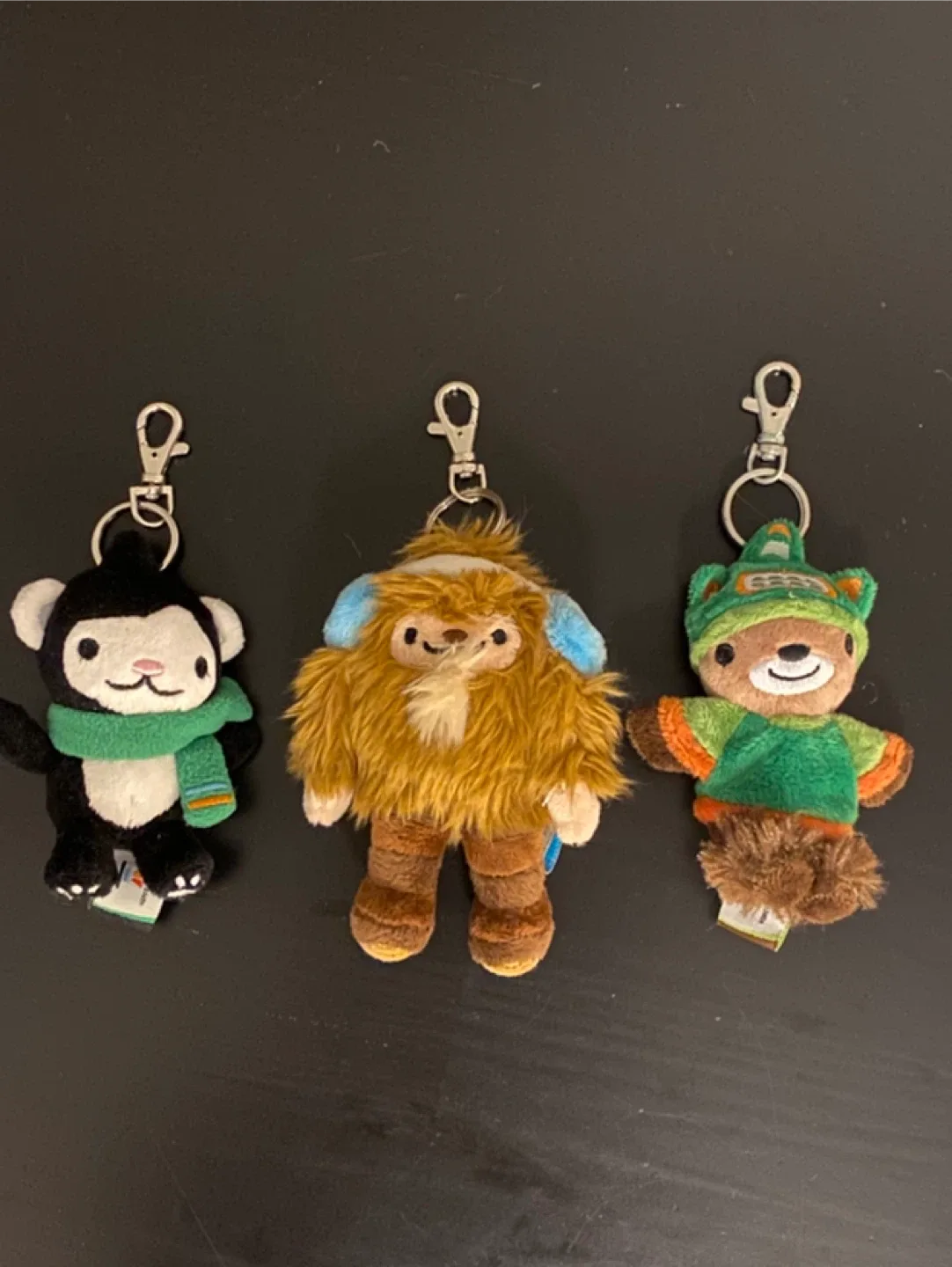 Vancouver 2010 Olympic Mascot Plush Keychains! thumbnail