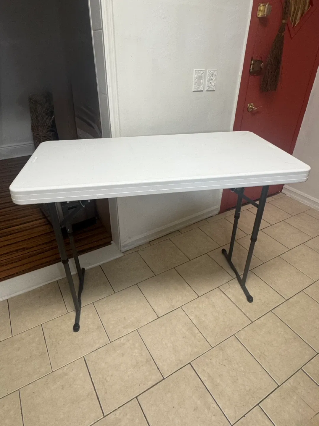 Lifetime White Foldable Table thumbnail