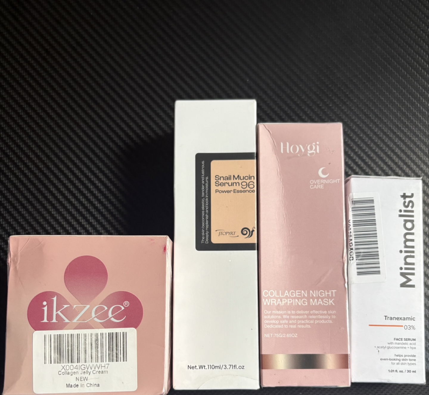Skincare products