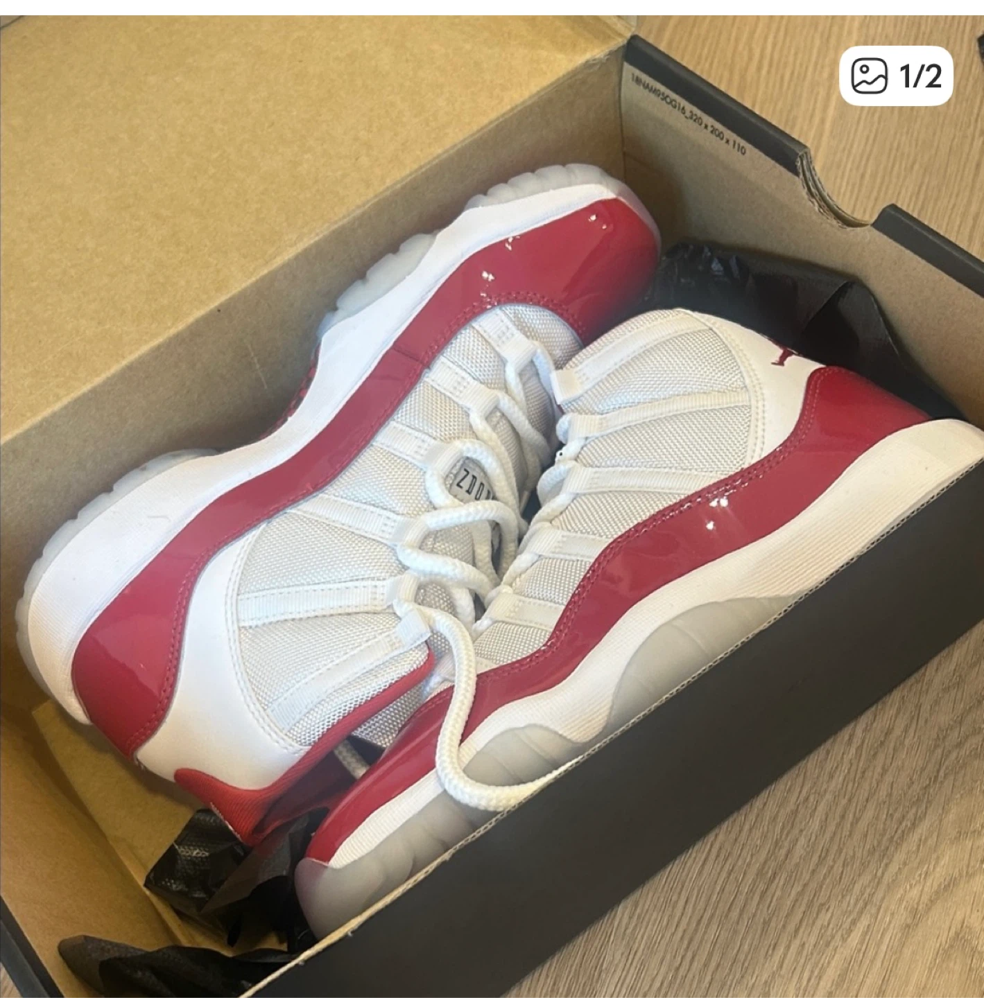 Air Jordan 11 Retro Cherry Red - Size 5.5 - photo 2