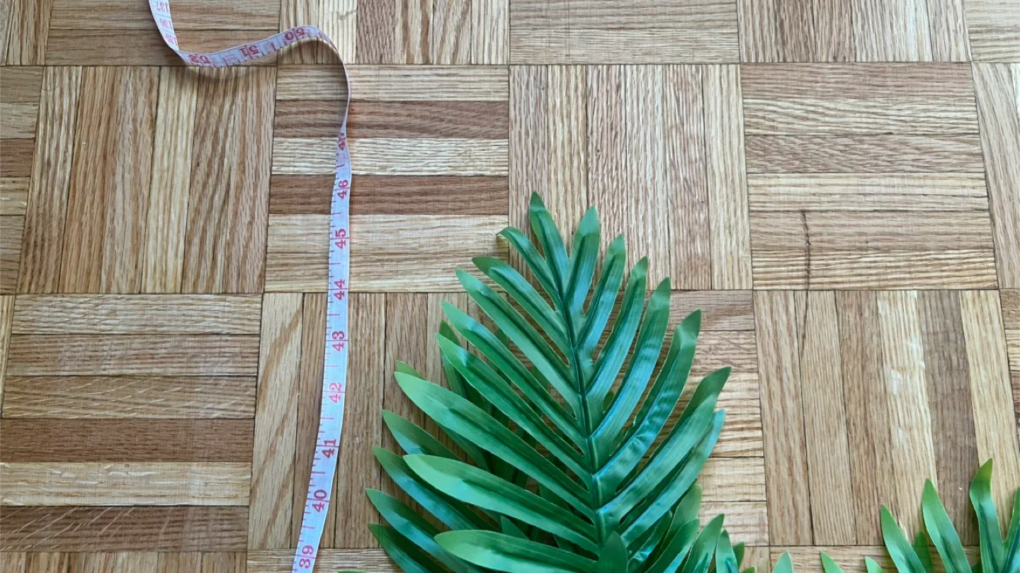 Artificial Palm Leaf Branch 46" thumbnail