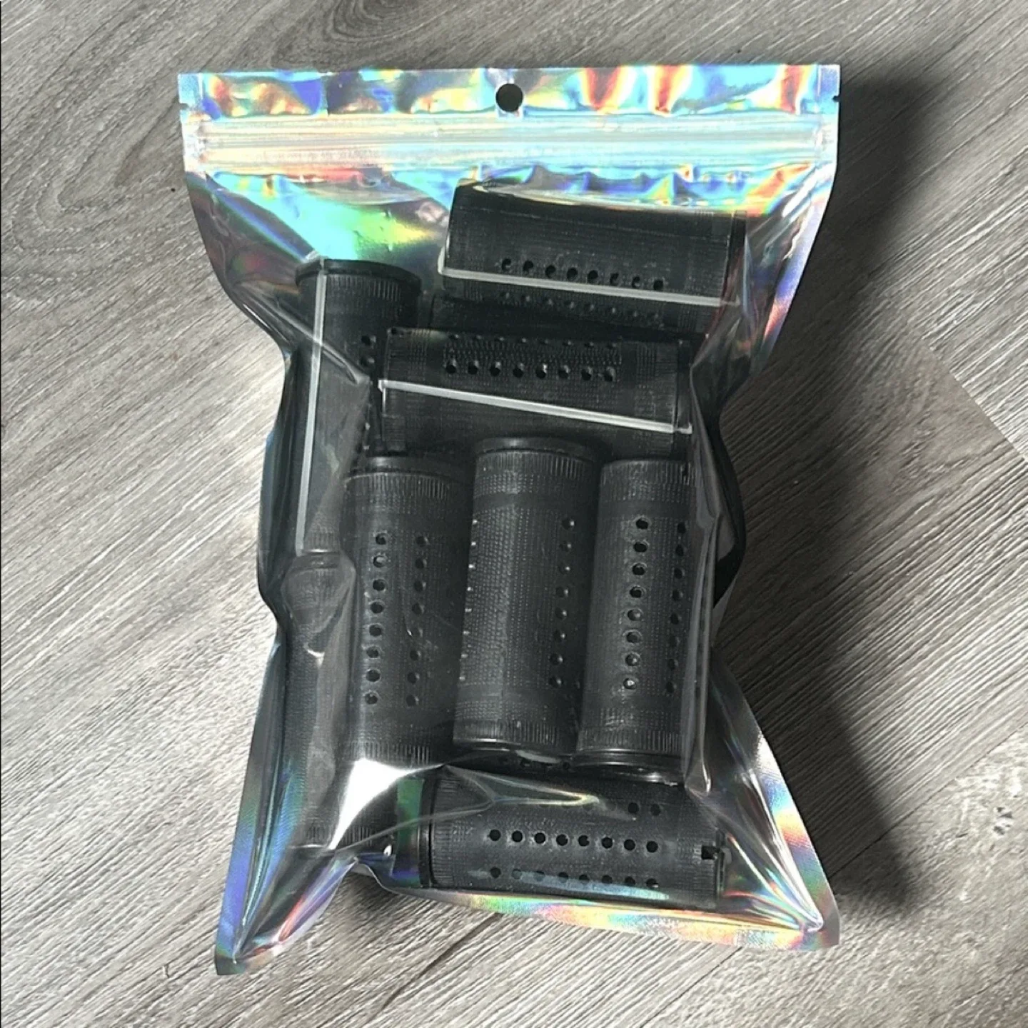 12 pieces Black Hair Rollers Set thumbnail