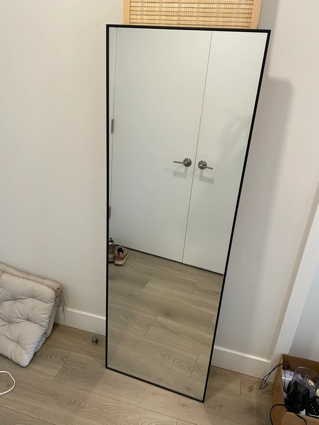 Full Length Mirror - Black Frame - photo 4