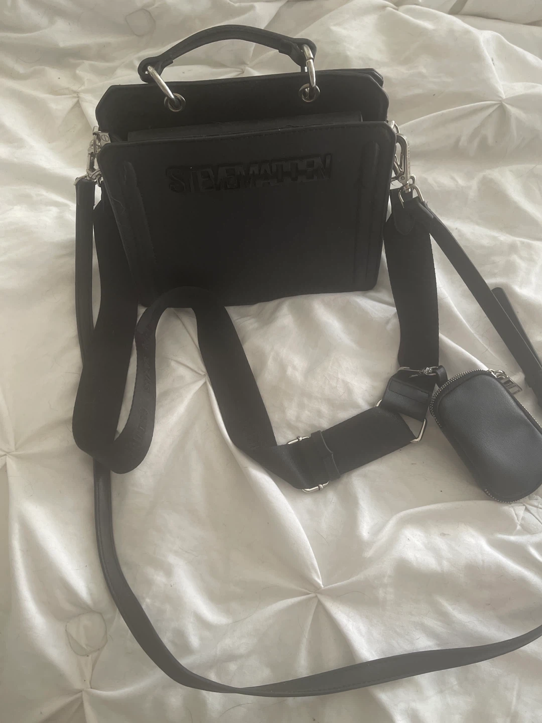 Steve Madden Black Crossbody Bag