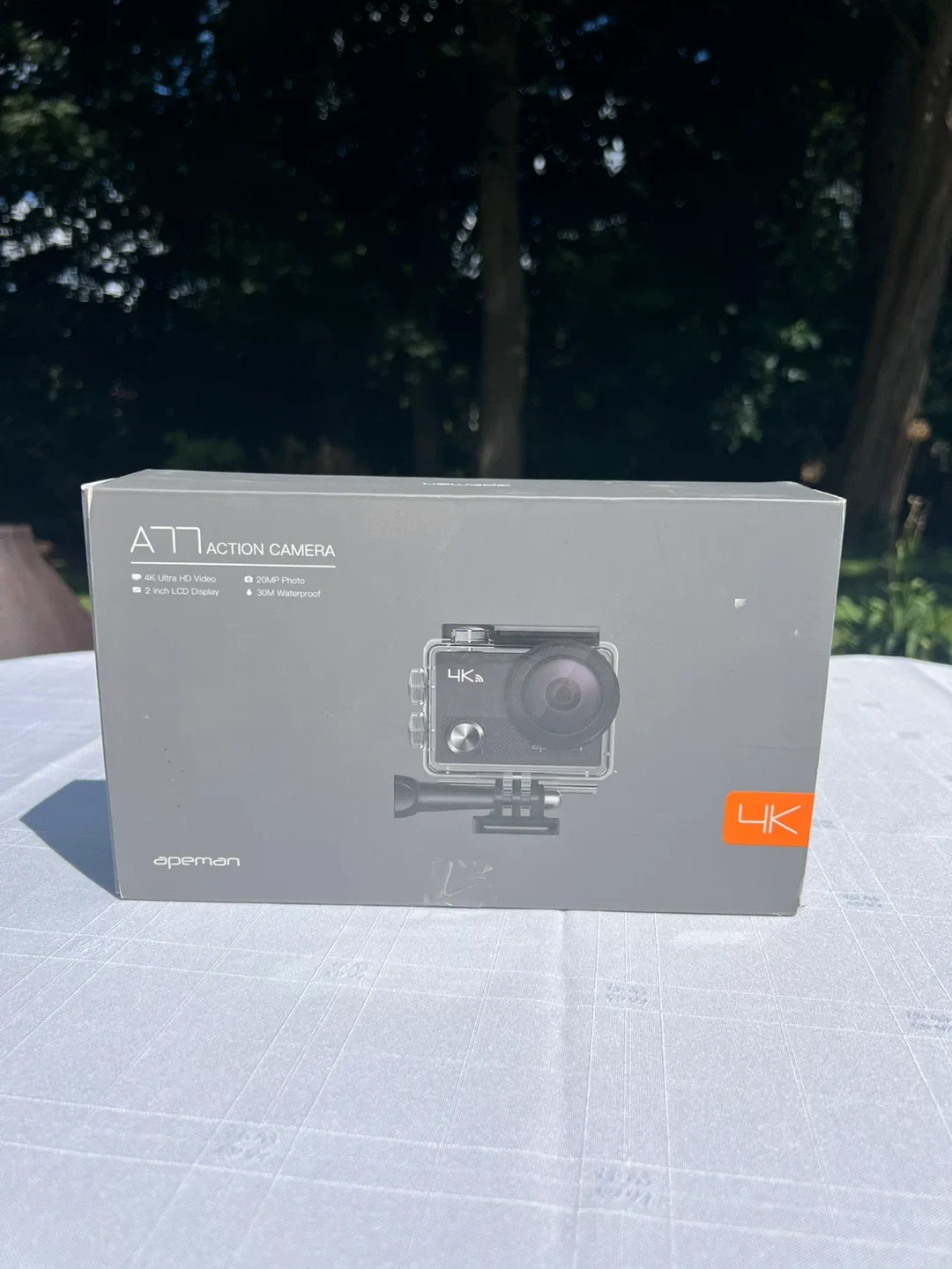 Apeman A77 Action Camera - Like New! thumbnail