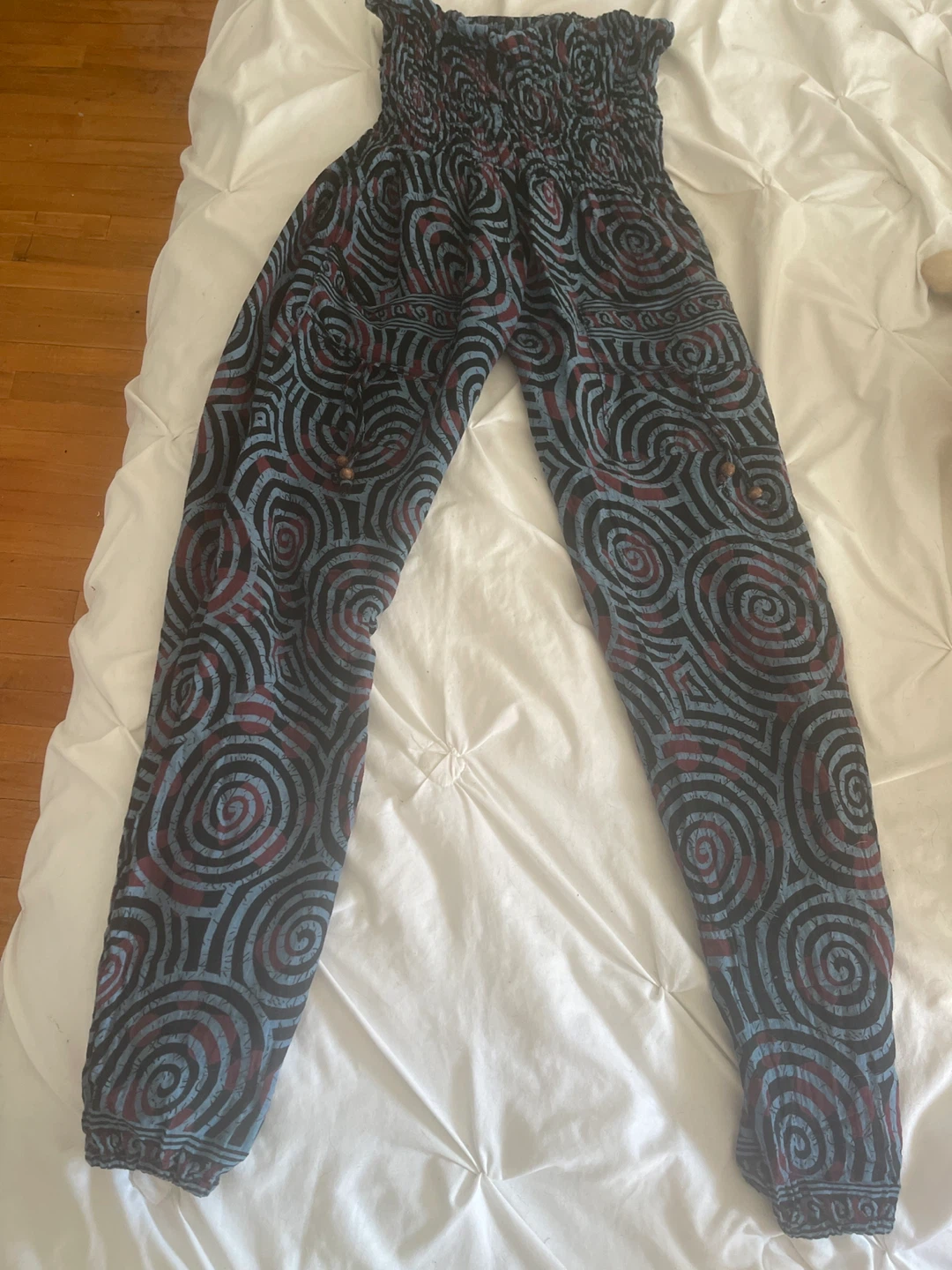 Patterned Harem Pants