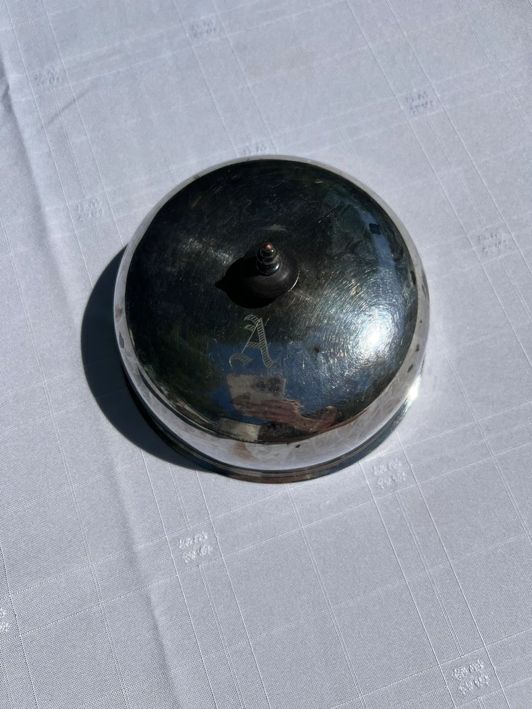 Vintage Silver Plated Dome Lid thumbnail