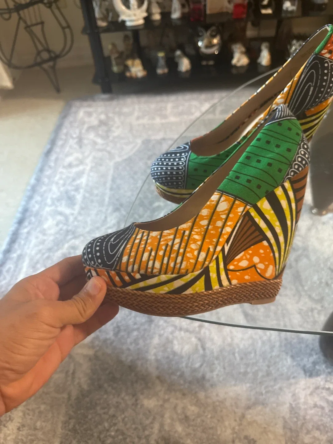 Aldo Wedge Heels Size 39 image indicator(2)