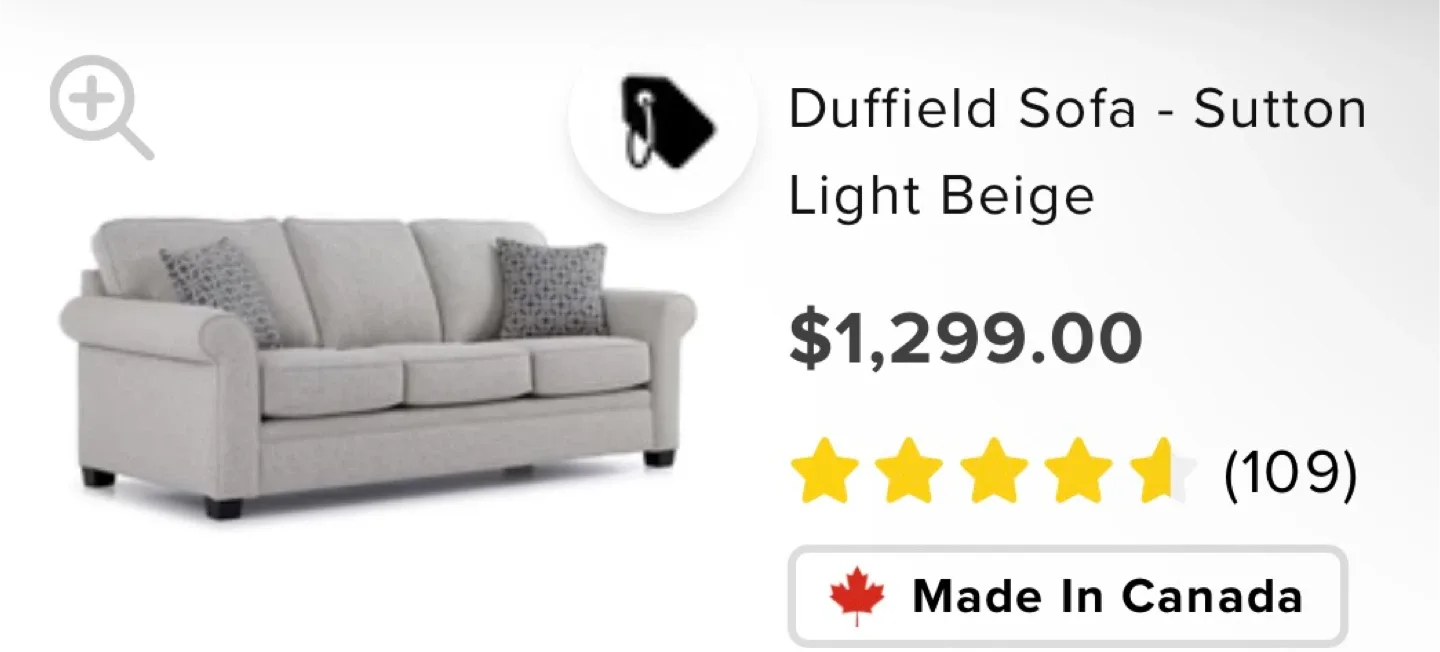 Duffield Sofa - Sutton Light Beige image indicator(5)
