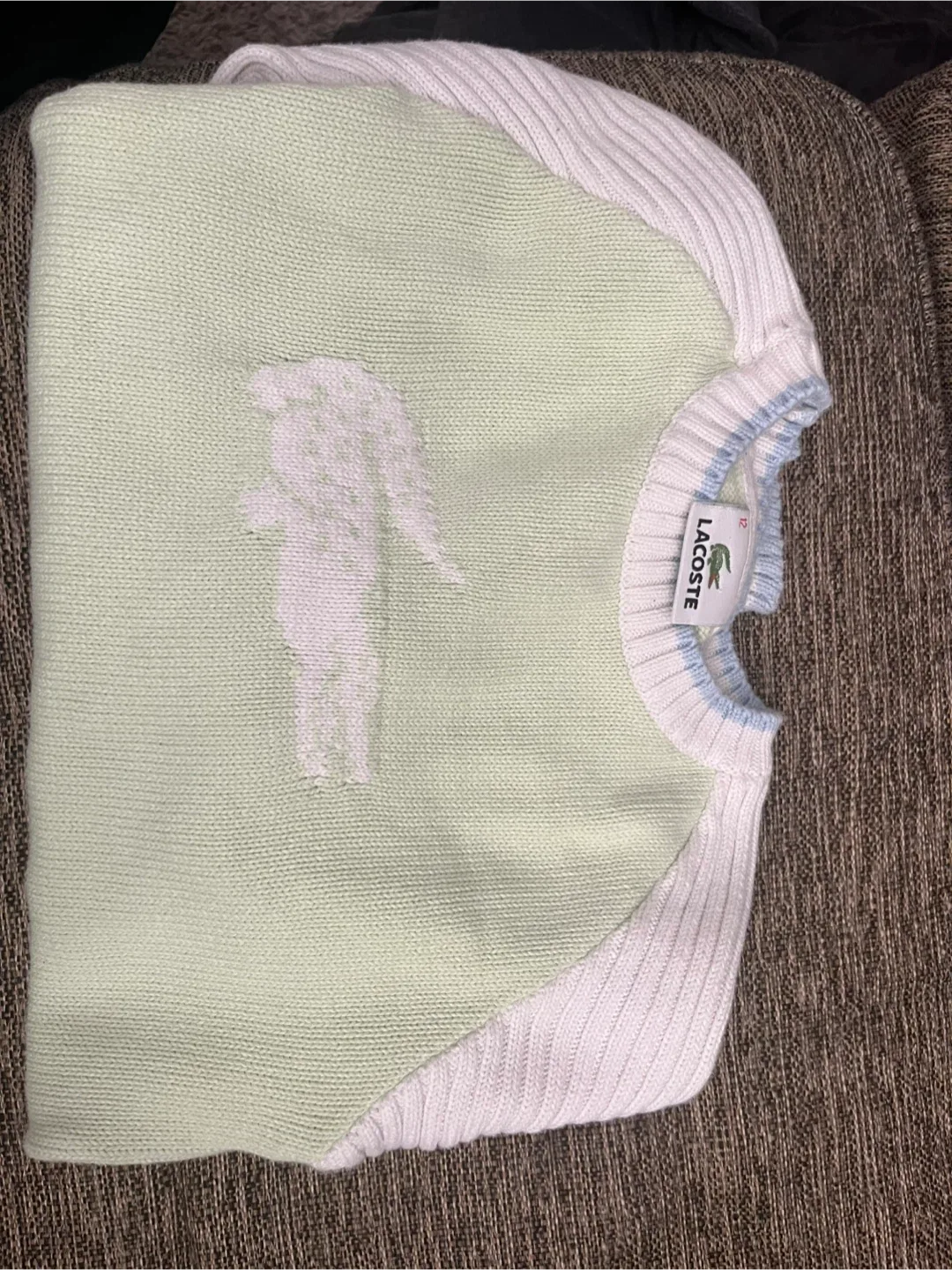 Lacoste Sweater Size 12