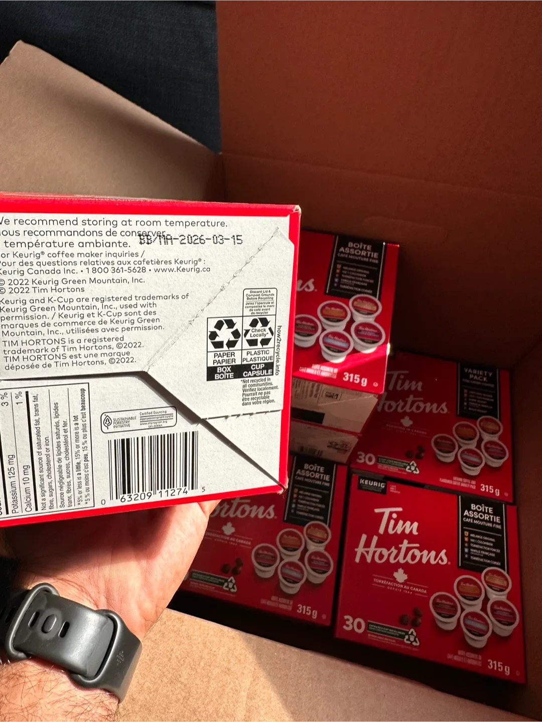 Tim Hortons Variety Pack Fine Grind Coffee - 30 K-Cups image indicator(2)