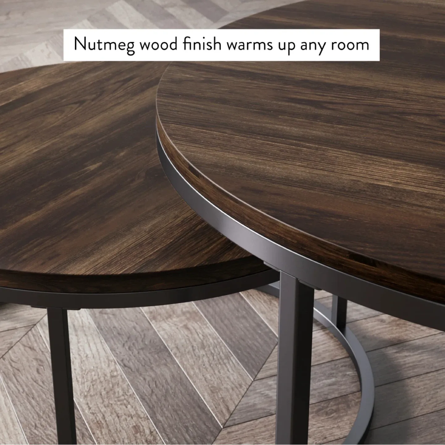 NATHAN JAMES Stella Nesting Coffee Table - New in Box! image indicator(8)