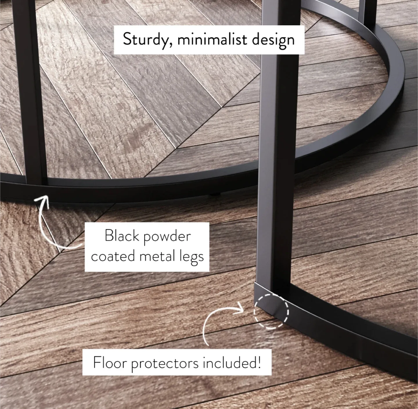 NATHAN JAMES Stella Nesting Coffee Table - New in Box! image indicator(9)