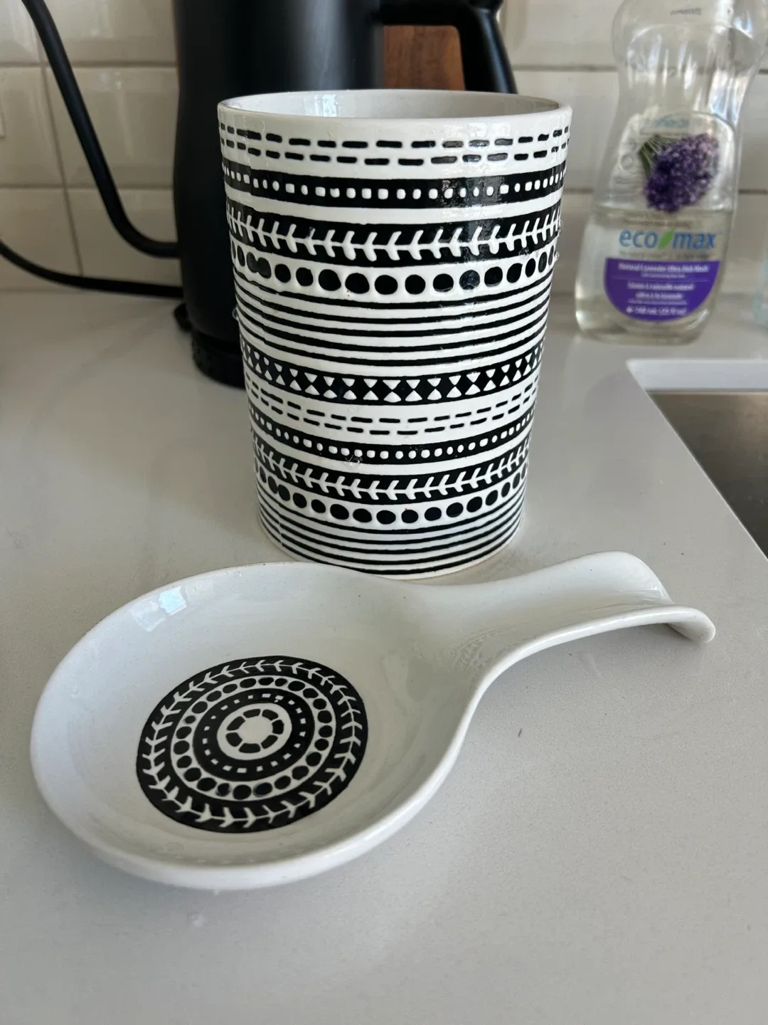 Utensil Holder + Matching Spoon Rest thumbnail
