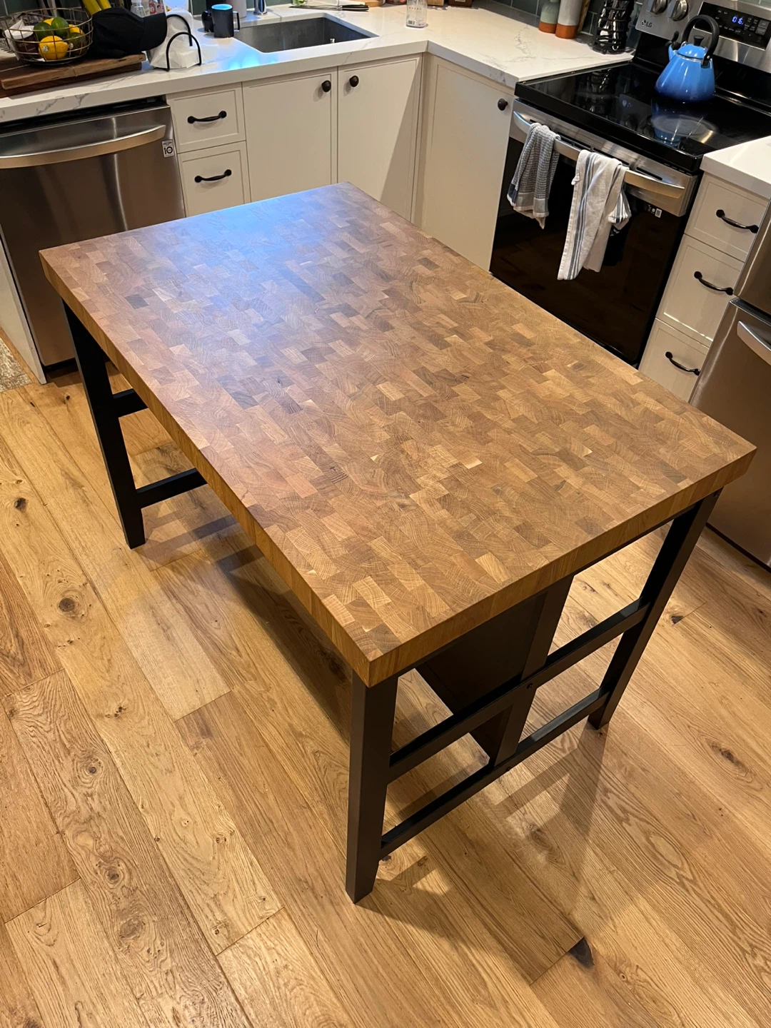 Butcher Block Kitchen Island - photo 2