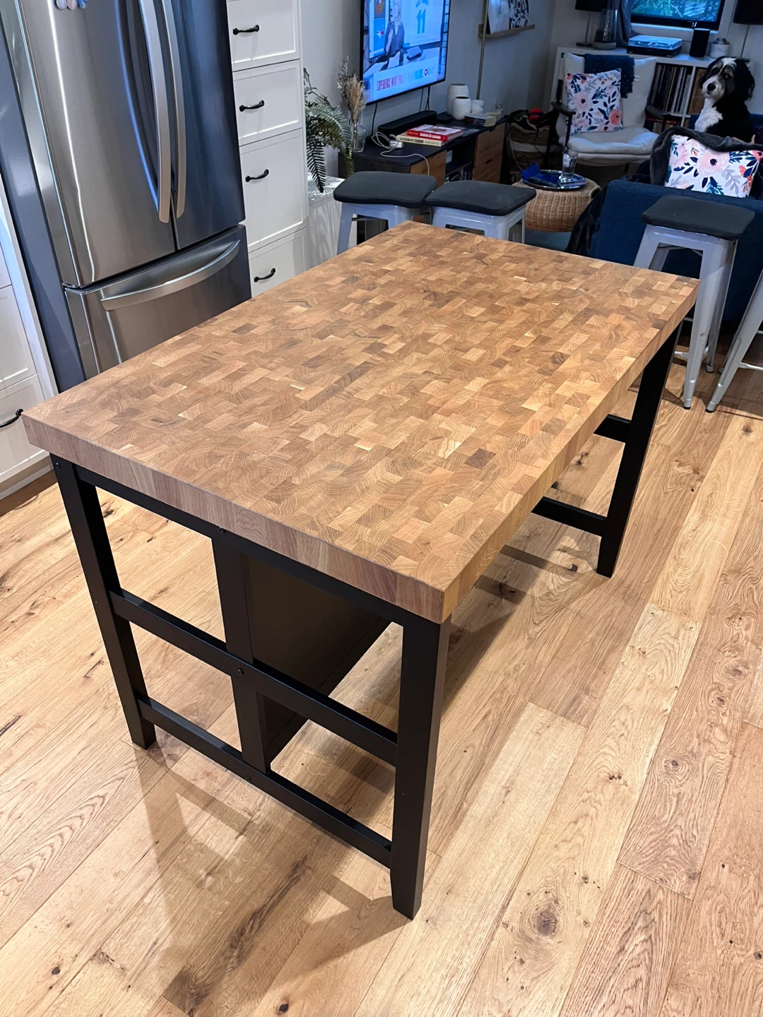 Butcher Block Kitchen Island - photo 3