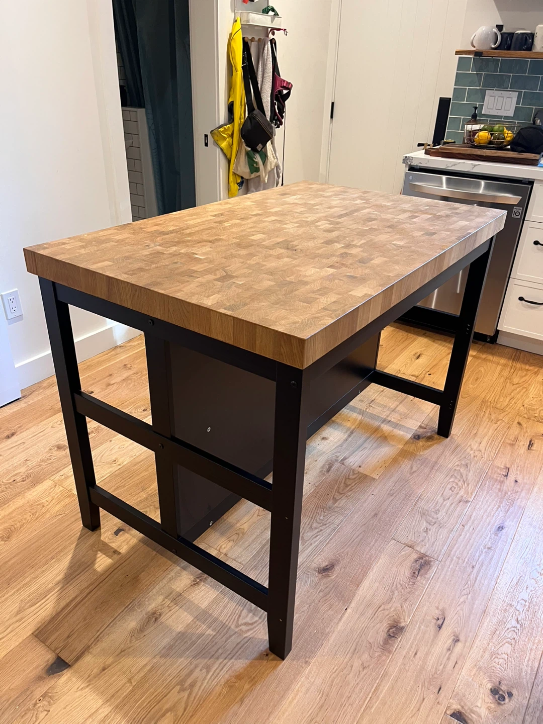 Butcher Block Kitchen Island