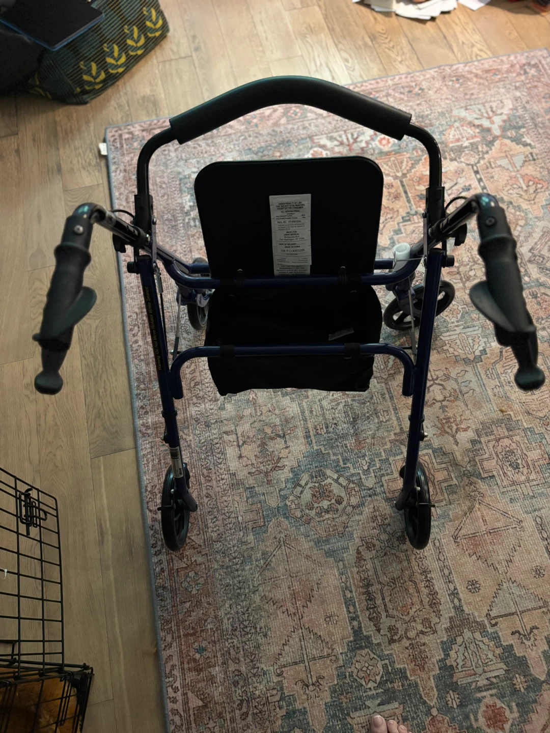 Drive Medical Rolling Walker with Seat - photo 3