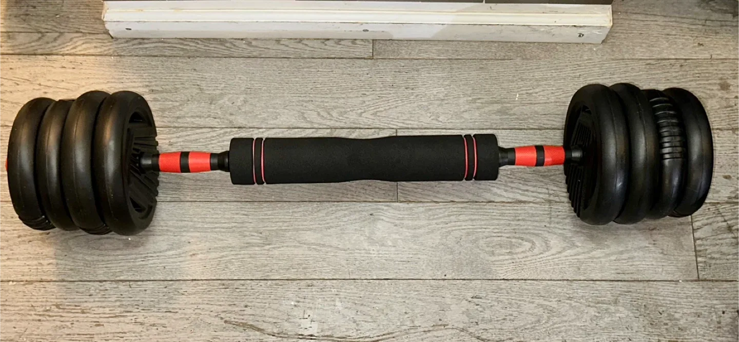 Adjustable Dumbbell Set - Black thumbnail