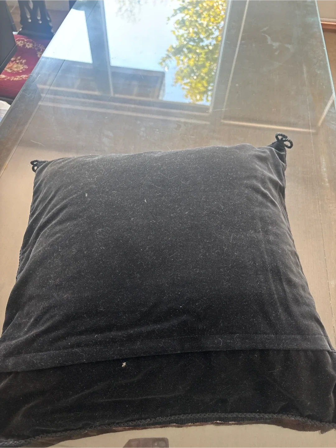 Floral Needlepoint Pillow image indicator(6)