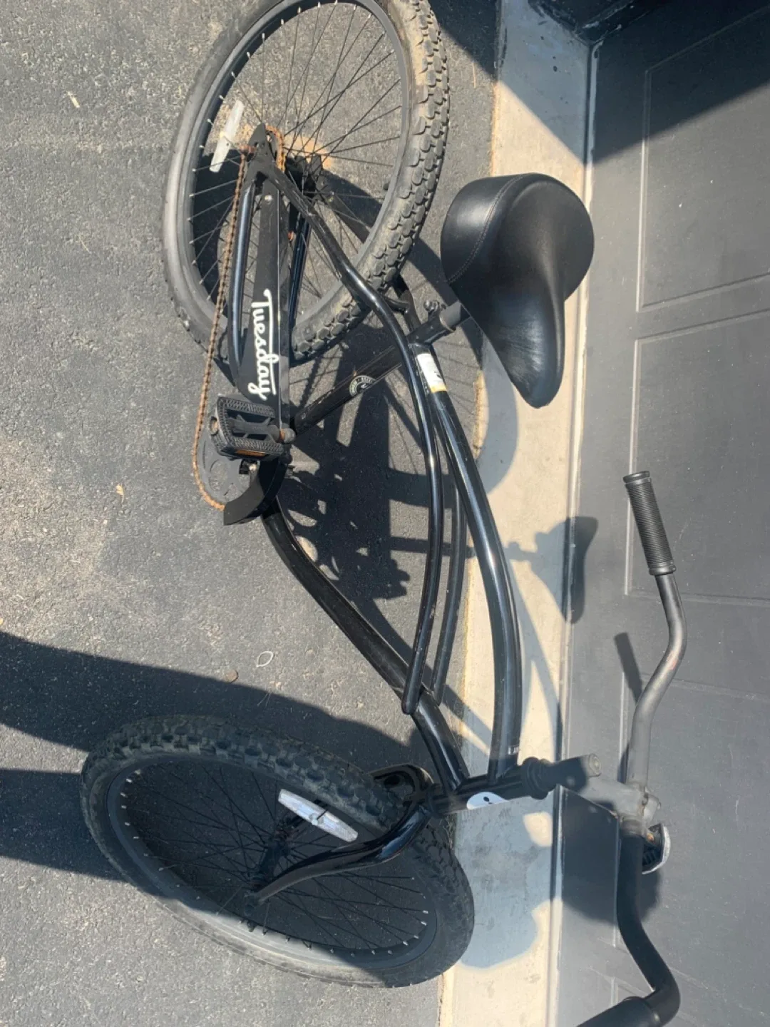 Tuesday Cycles Beach Cruiser Bike - Black image indicator(2)