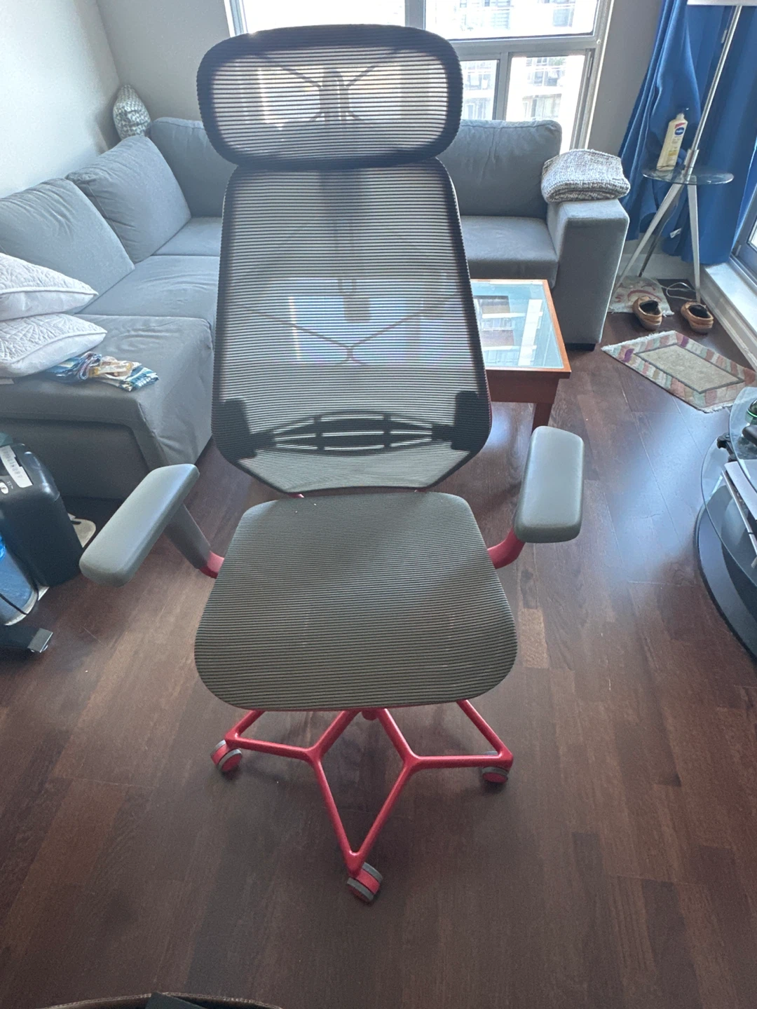 Herman Miller Embody Chair - Grey & Red