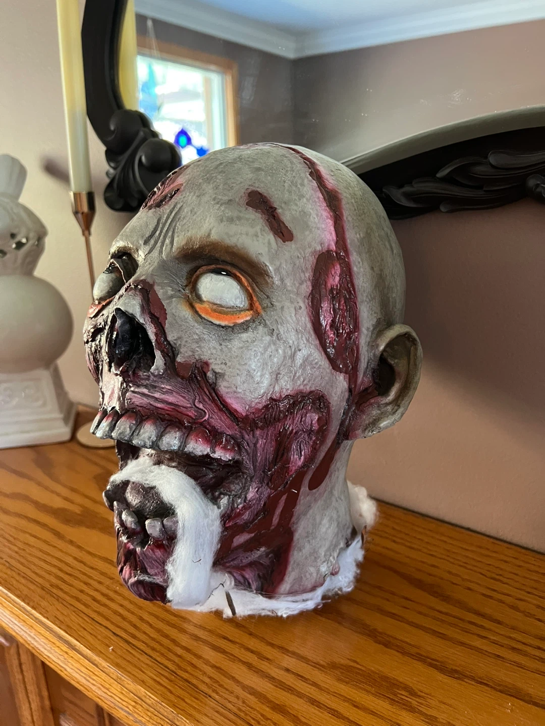 Zombie Head Halloween Decoration - photo 2