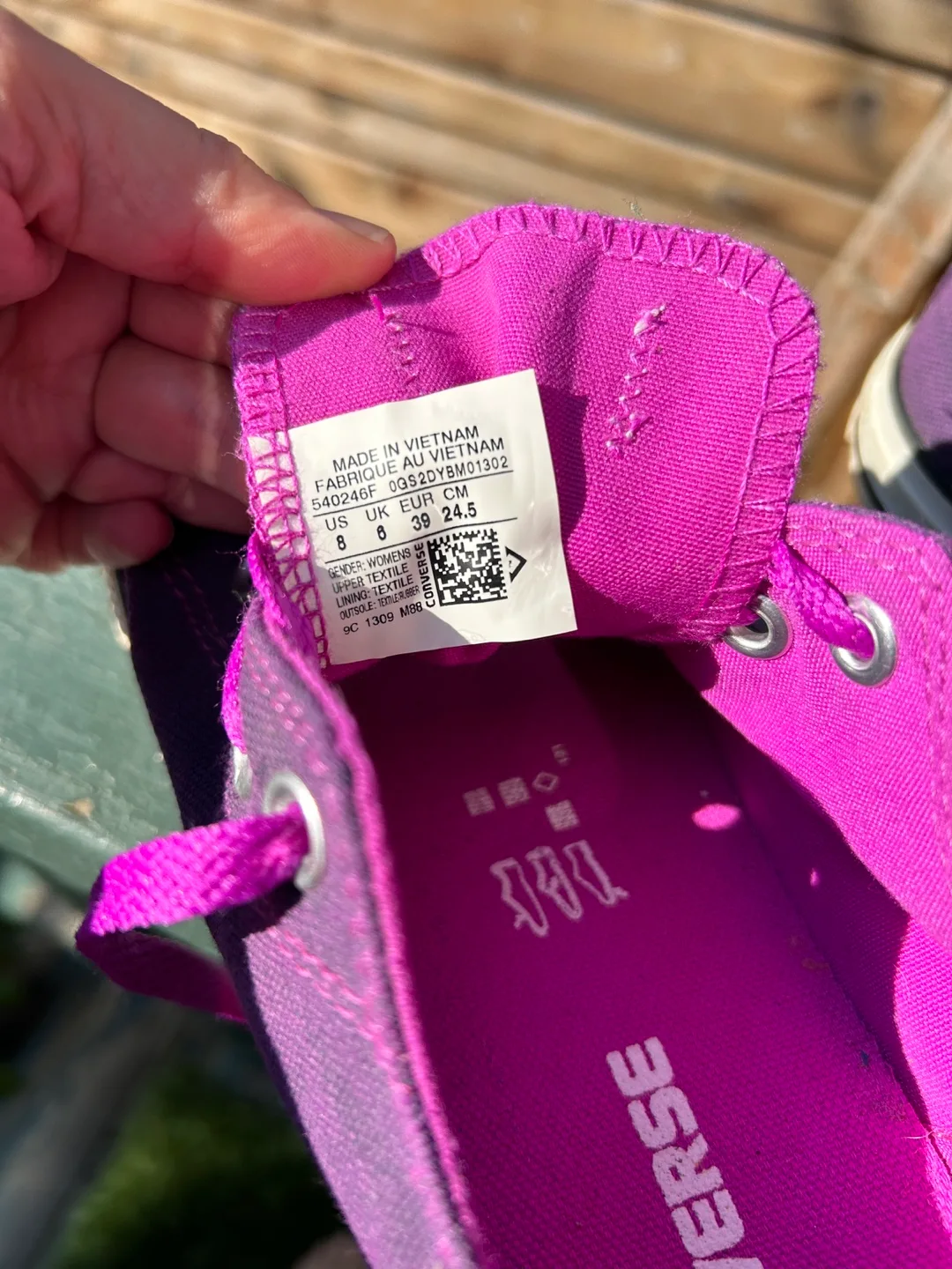 Converse All Star Low Top - Purple, Women's Size 8 image indicator(3)