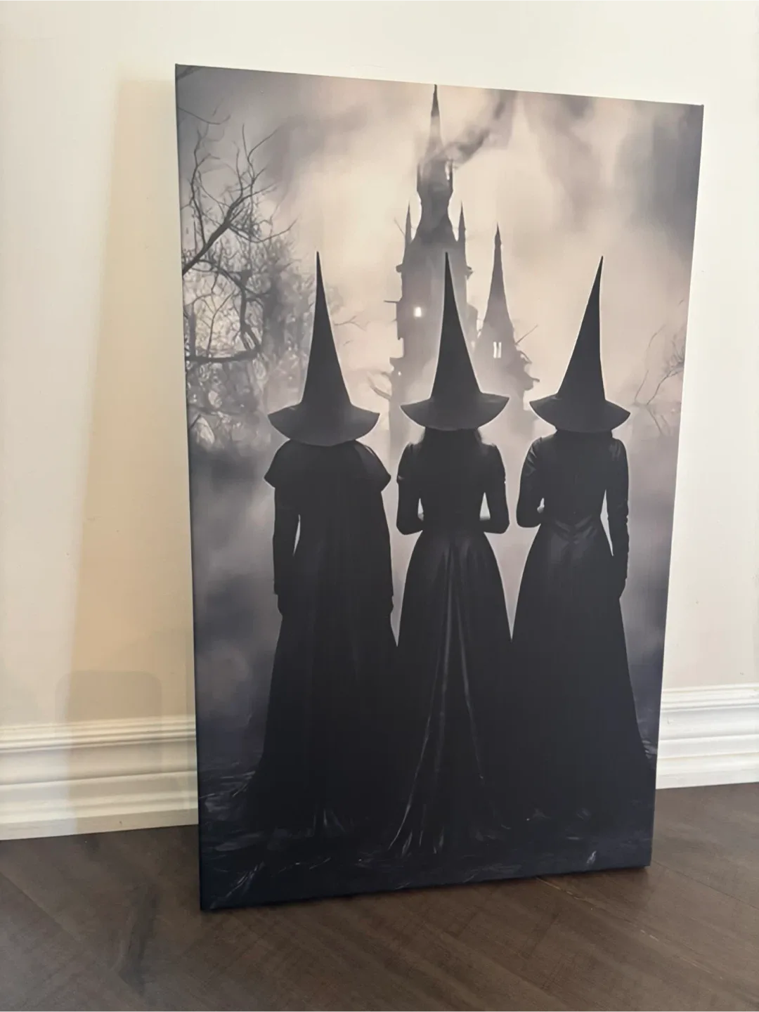 Amazing Three Witches Canvas Print-Ready To Hang image indicator(3)