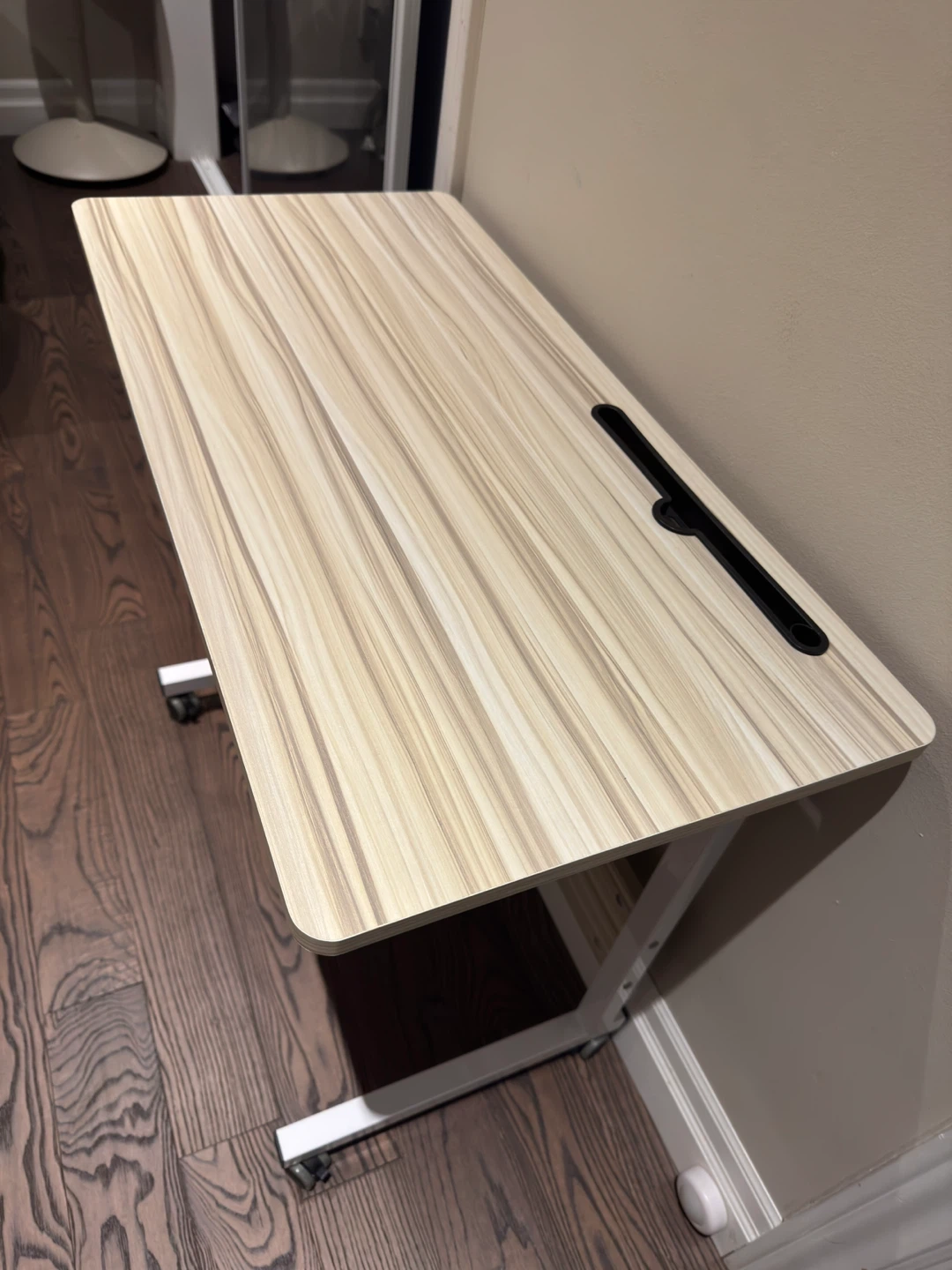 SDHYL Mobile Stand Up Desk Adjustable Laptop Desk with Wheels - photo 3