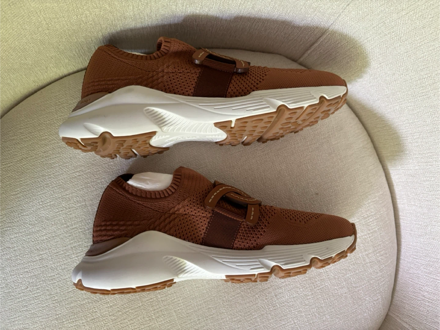 Tod's  women’s Jane Sneakers - Brown size 10.5 - photo 3
