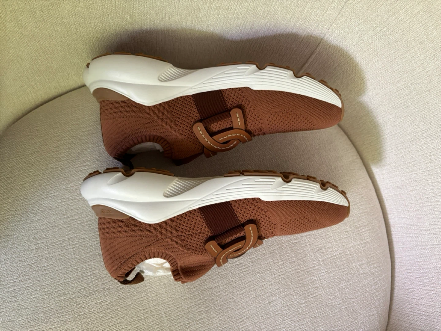 Tod's  women’s Jane Sneakers - Brown size 10.5 - photo 4