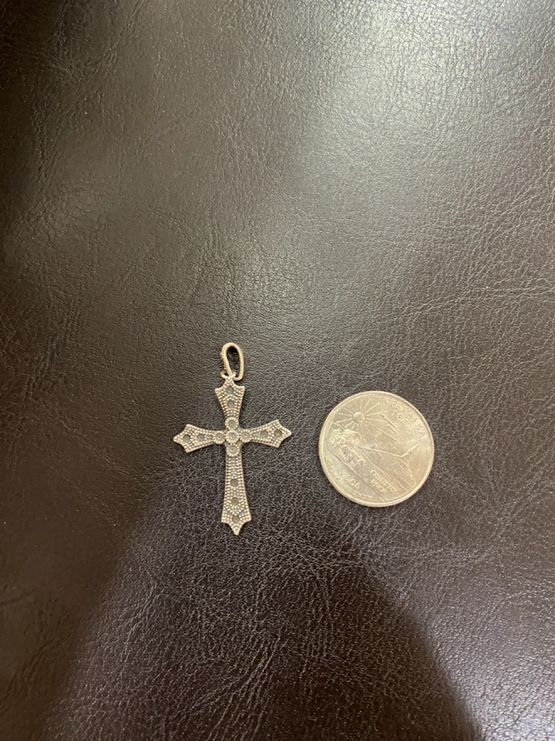 Cross Pendant 9.25 silver